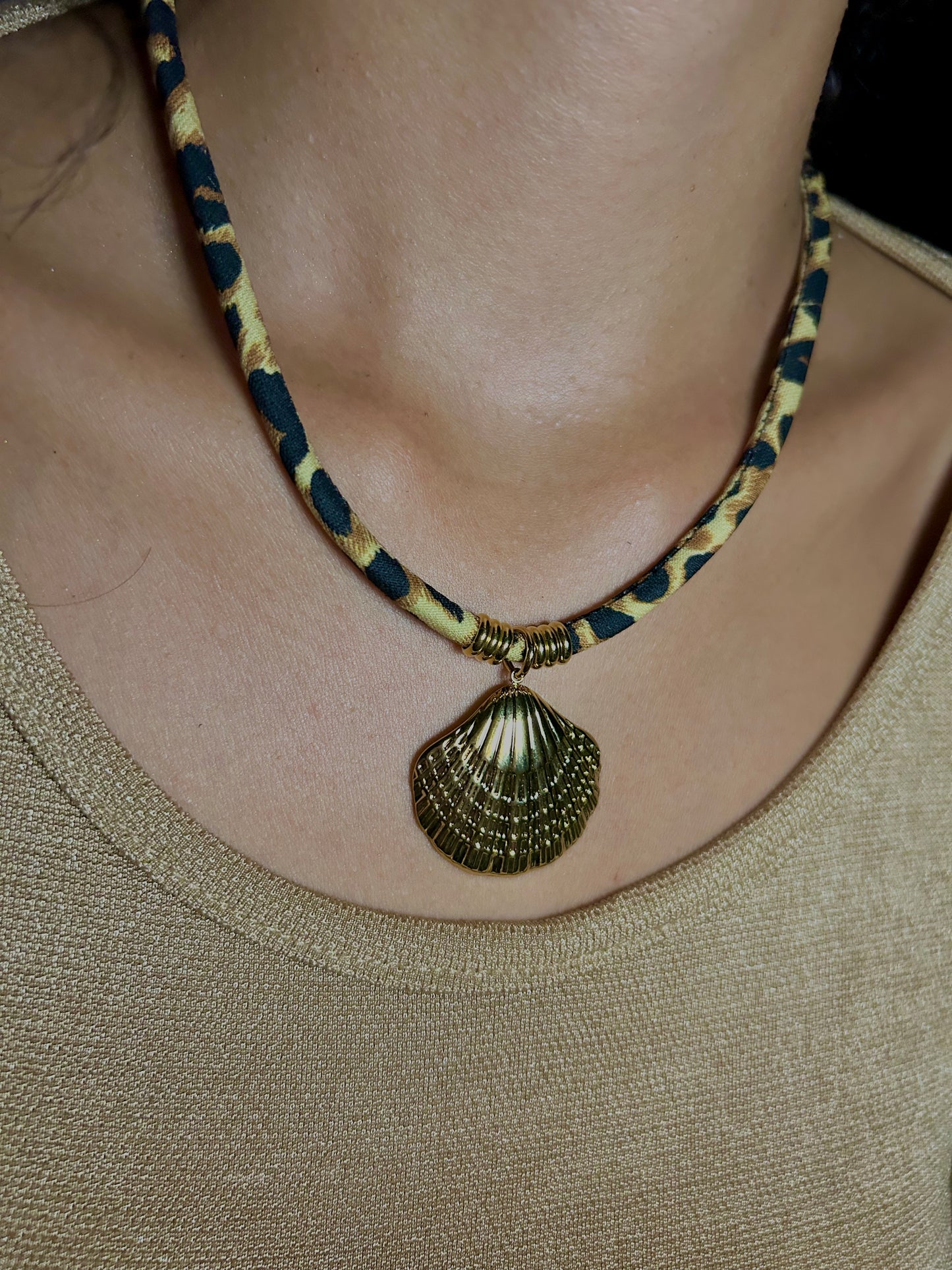 Collier Coquille Sauvage