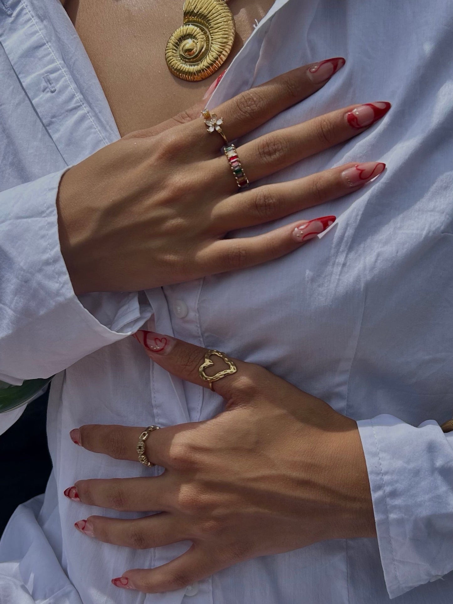 Bague Maillon Lumière